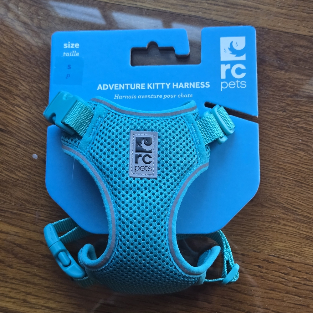 Adventure Kitty Harness - Teal